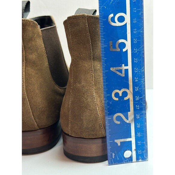 To Boot New York Shelby Chelsea Boots Pull On Brown Suede Sigaro Men Sz 10.5 main image 8